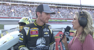 Grant Enfinger finishes second at Charlotte: ‘It’s fun racing with these guys’